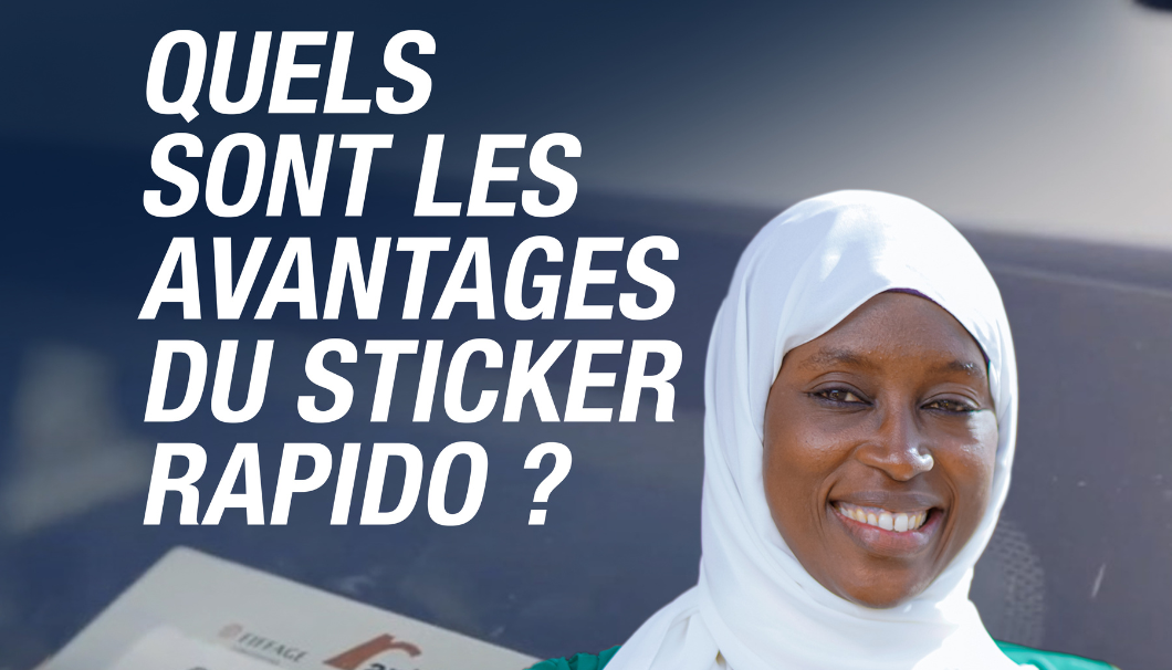 Quels sont les avantages du nouveau sticker rapido de la secaa ?